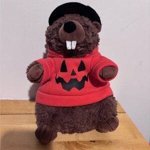 Roots buddy the beaver plush toy